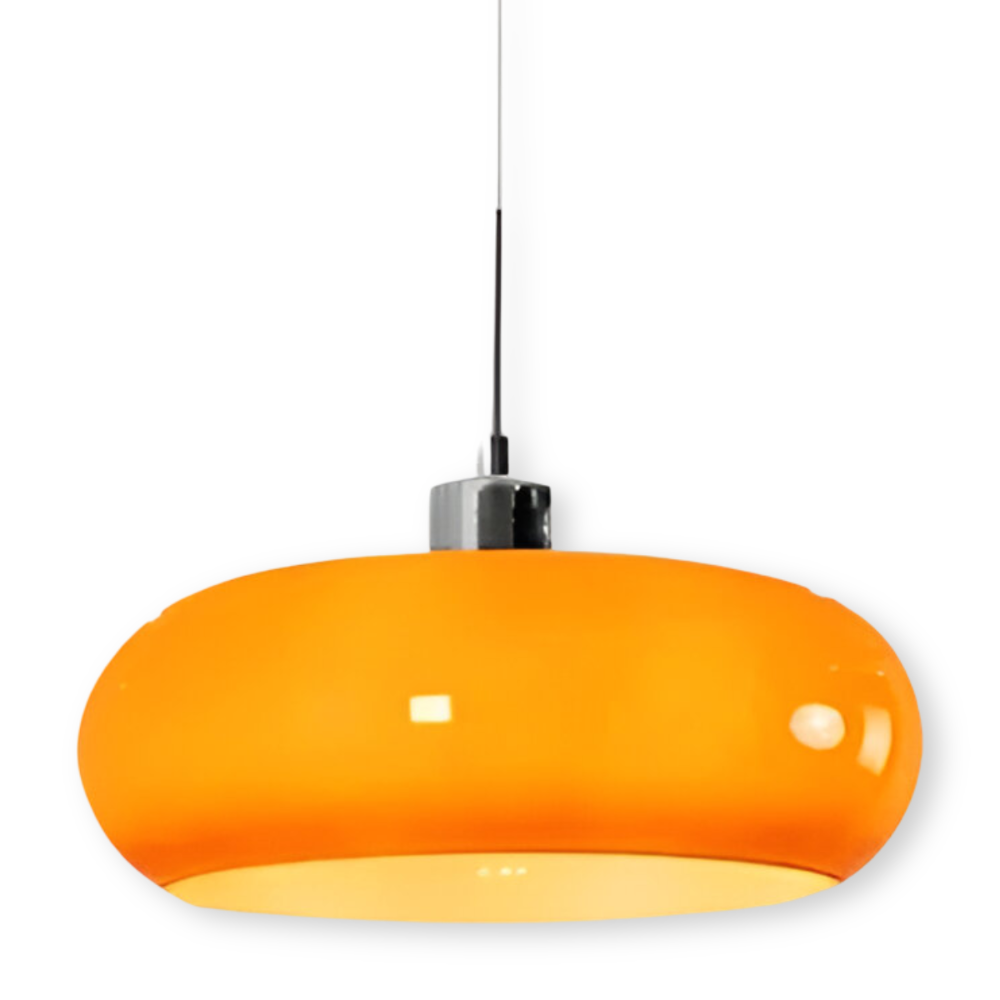 CircaForma Pendel – Retro Moderne Bauhaus Glaspendellampe i Cirkelformet Design