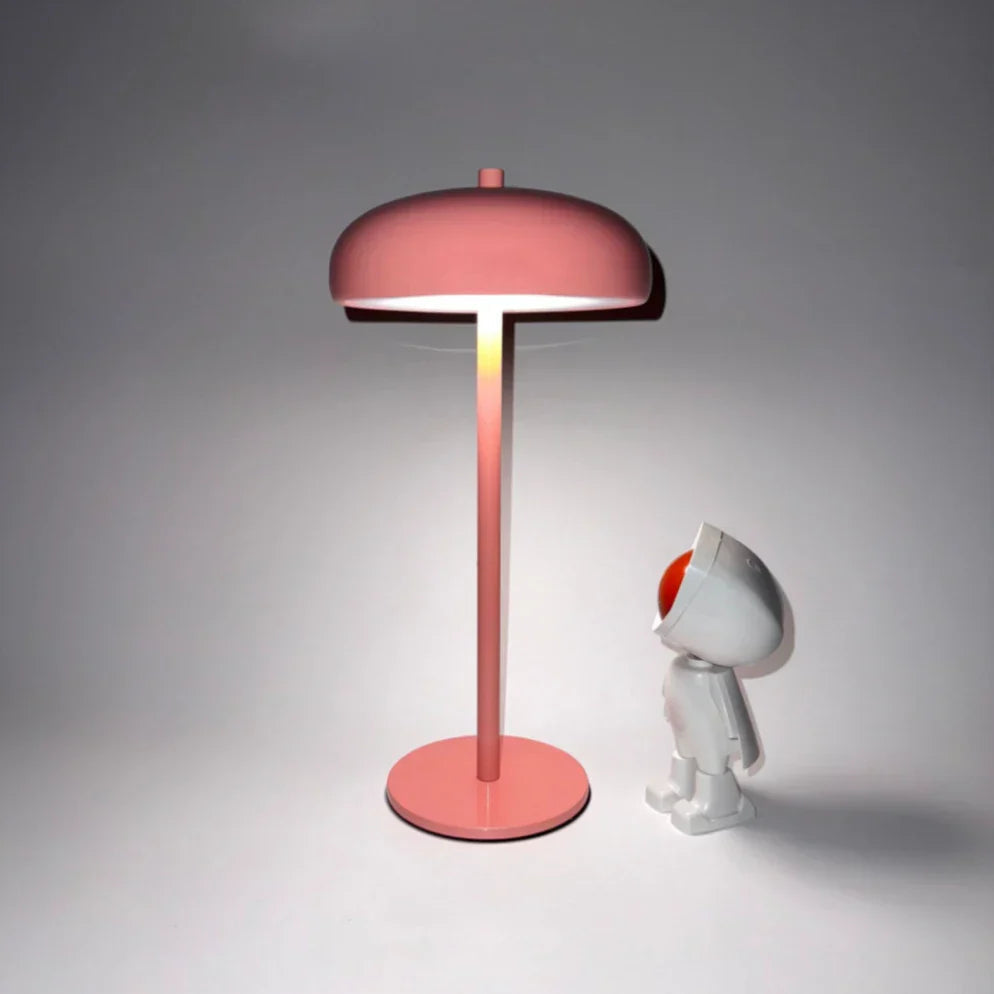 Trådløs bordlampe med touch – genopladelig og portabel LED belysning