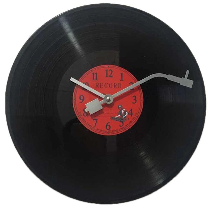 Vinylio – Retro Vægur i Vinyl med Lydløs Mekanisme