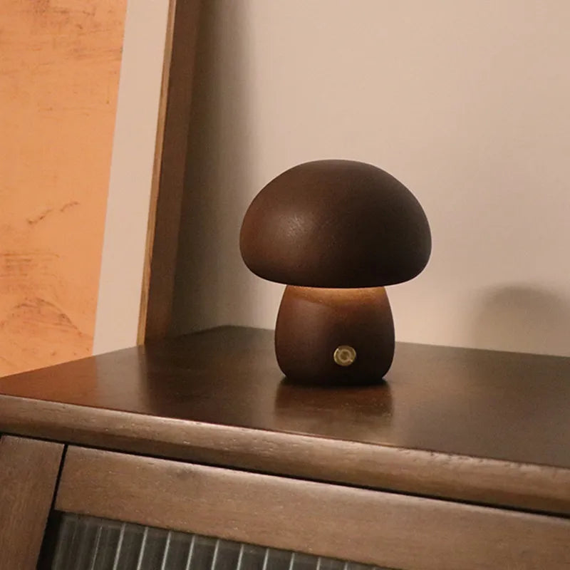 Trådløs bordlampe med varm LED – genopladelig sengelampe i moderne design