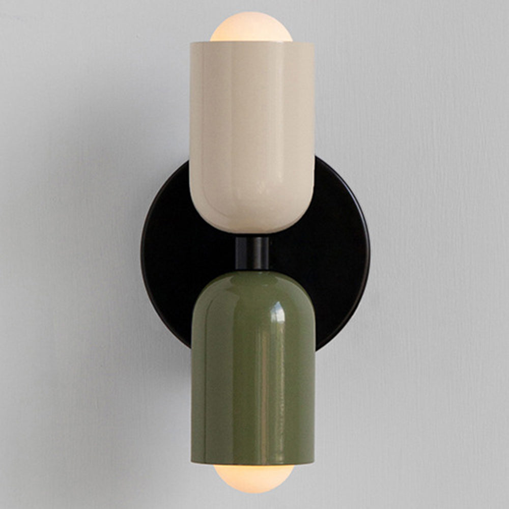Eclipse Glow – Vintage Moderne Væglampe med Dobbeltsidet LED-belysning