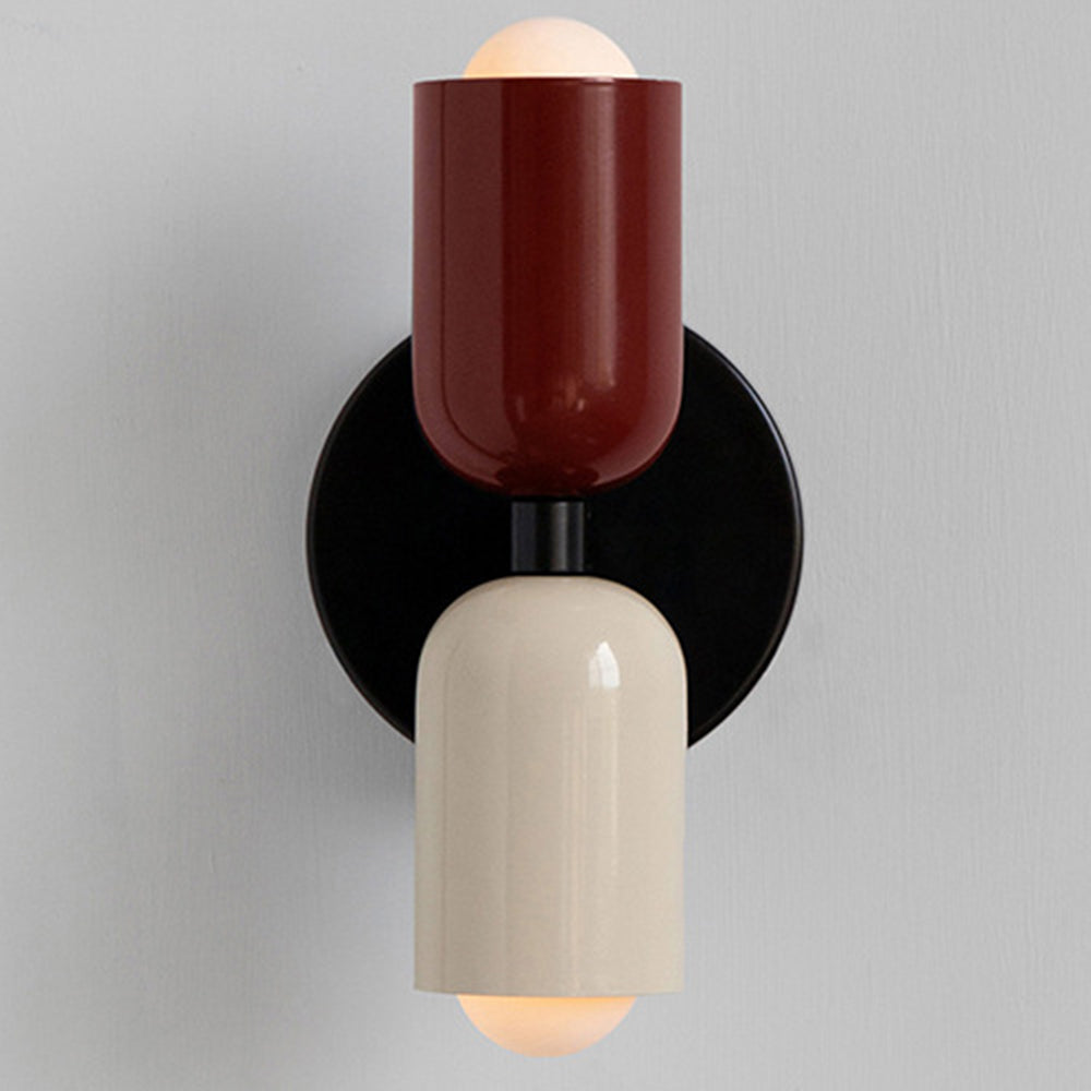Eclipse Glow – Vintage Moderne Væglampe med Dobbeltsidet LED-belysning