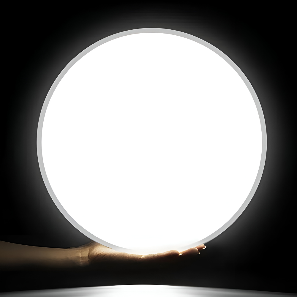 SlimAura Loftlampe – Rund Ultratynd LED Loftlampe i Moderne Design