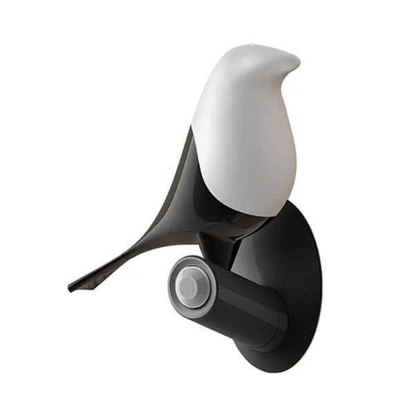 LED bordlampe med sensor – trådløs lampe med bevægelsessensor og trælook