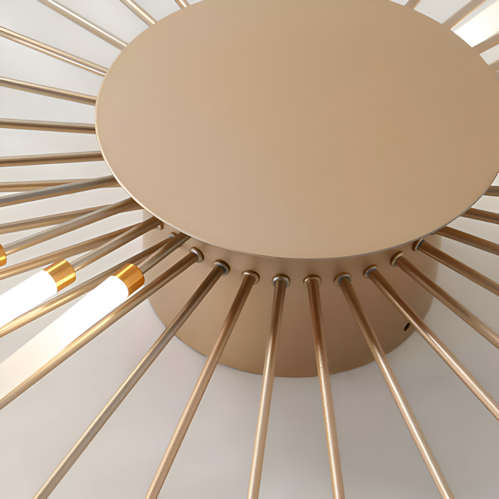 LED loftlampe i spiraldesign – luksuriøs fyrværkeri-inspireret belysning