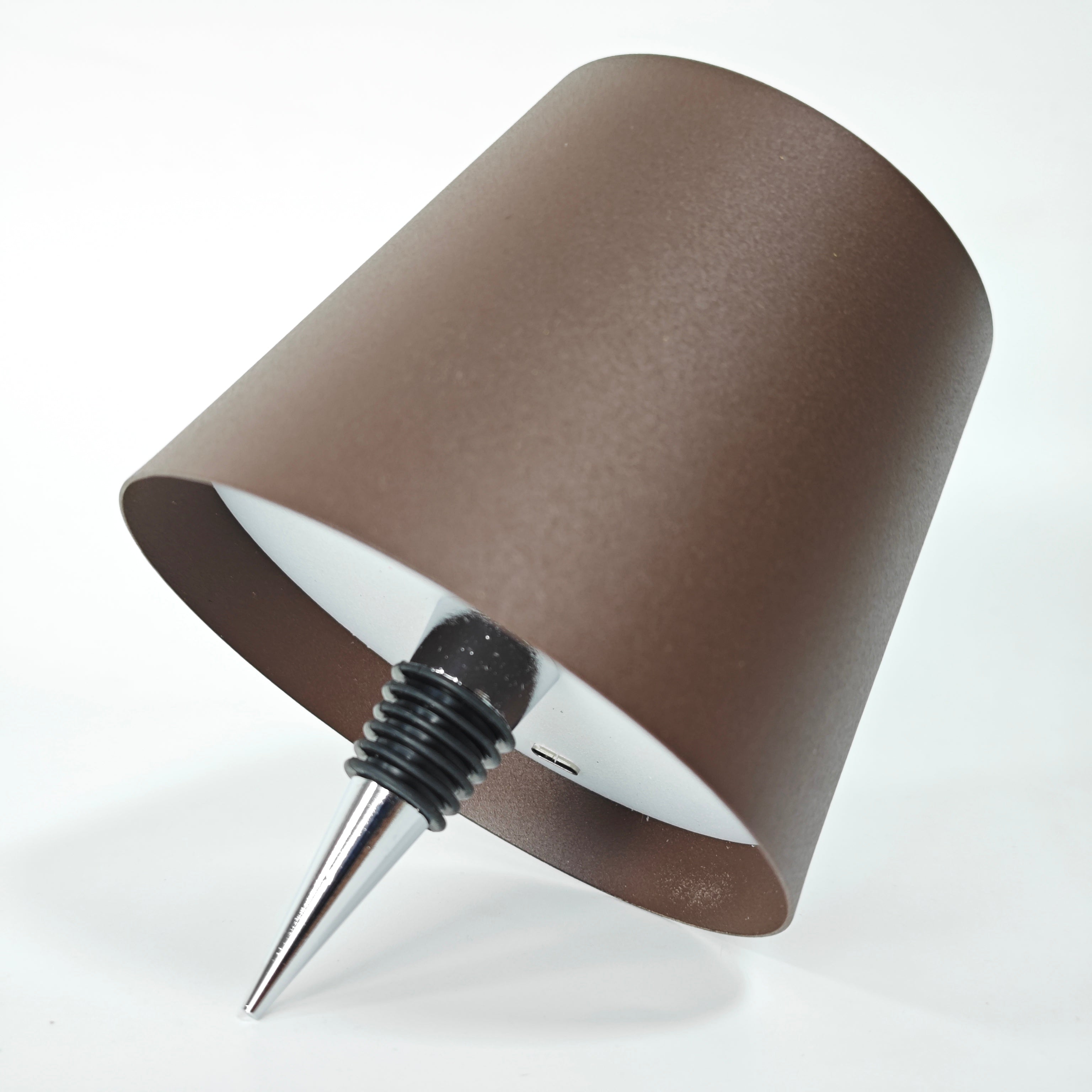 LED flaskelampe – dekorativ belysning med varmt lys (genopladelig)