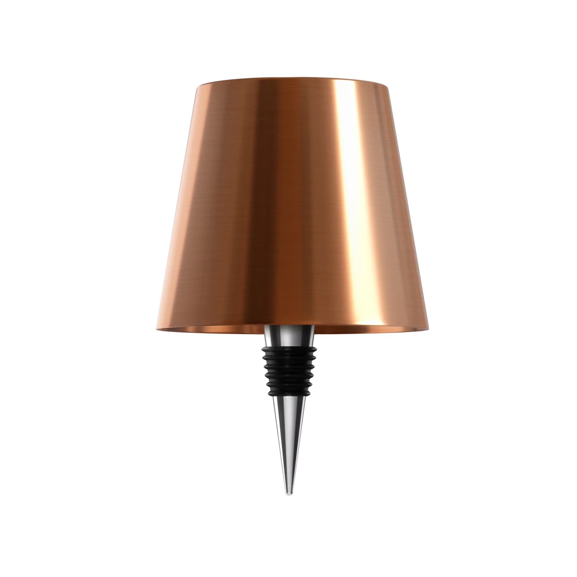 LED flaskelampe – dekorativ belysning med varmt lys (genopladelig)