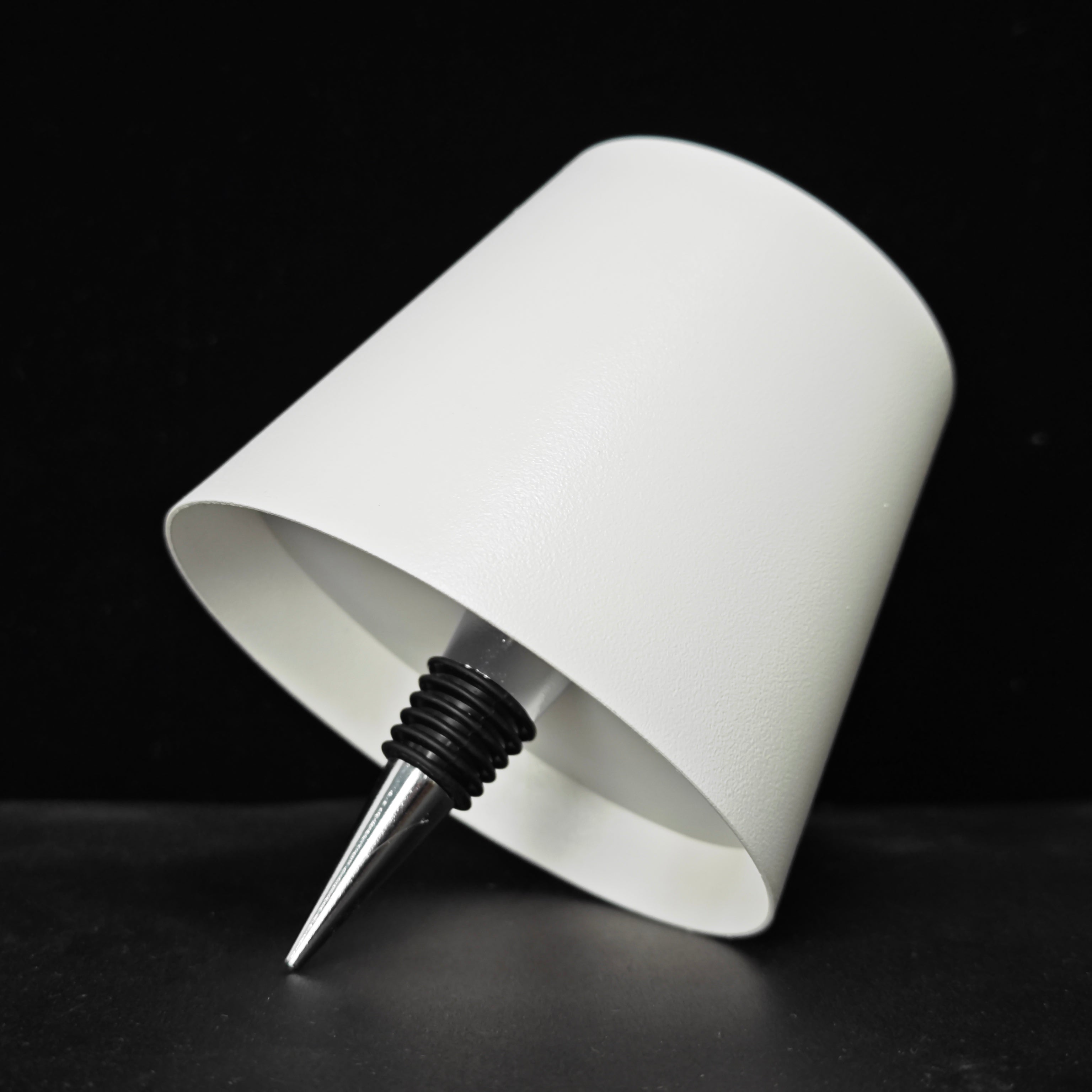 LED flaskelampe – dekorativ belysning med varmt lys (genopladelig)