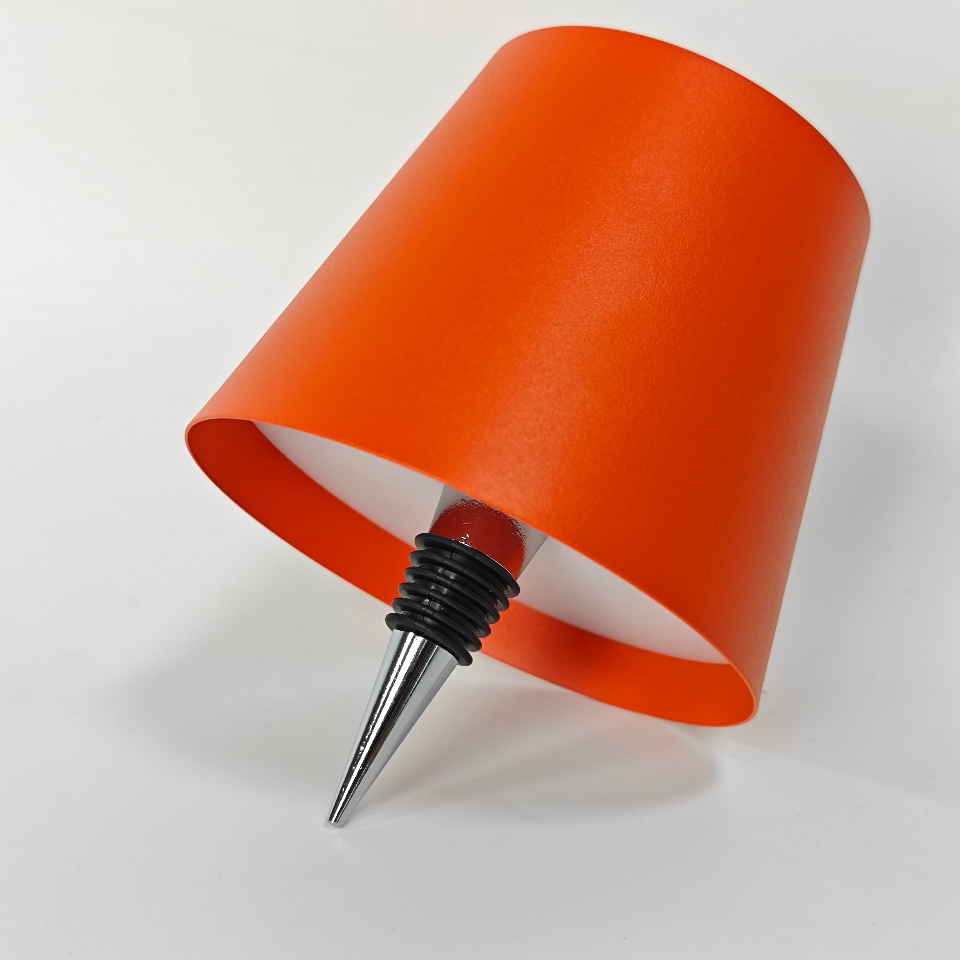 LED flaskelampe – dekorativ belysning med varmt lys (genopladelig)