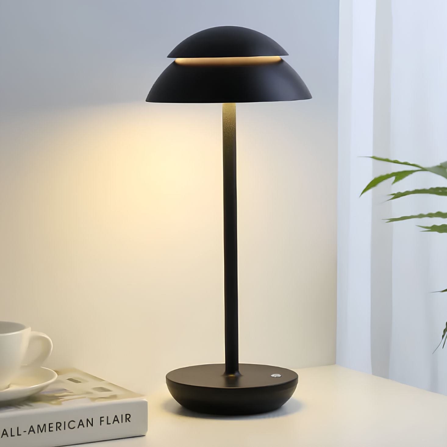 Cellaro – Eksklusiv Trådløs Bordlampe i Aluminium med Dæmper