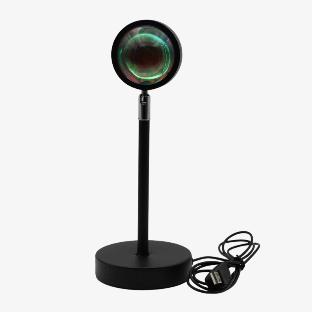 LED projektor lampe med 13 lysindstillinger – solnedgangseffekt
