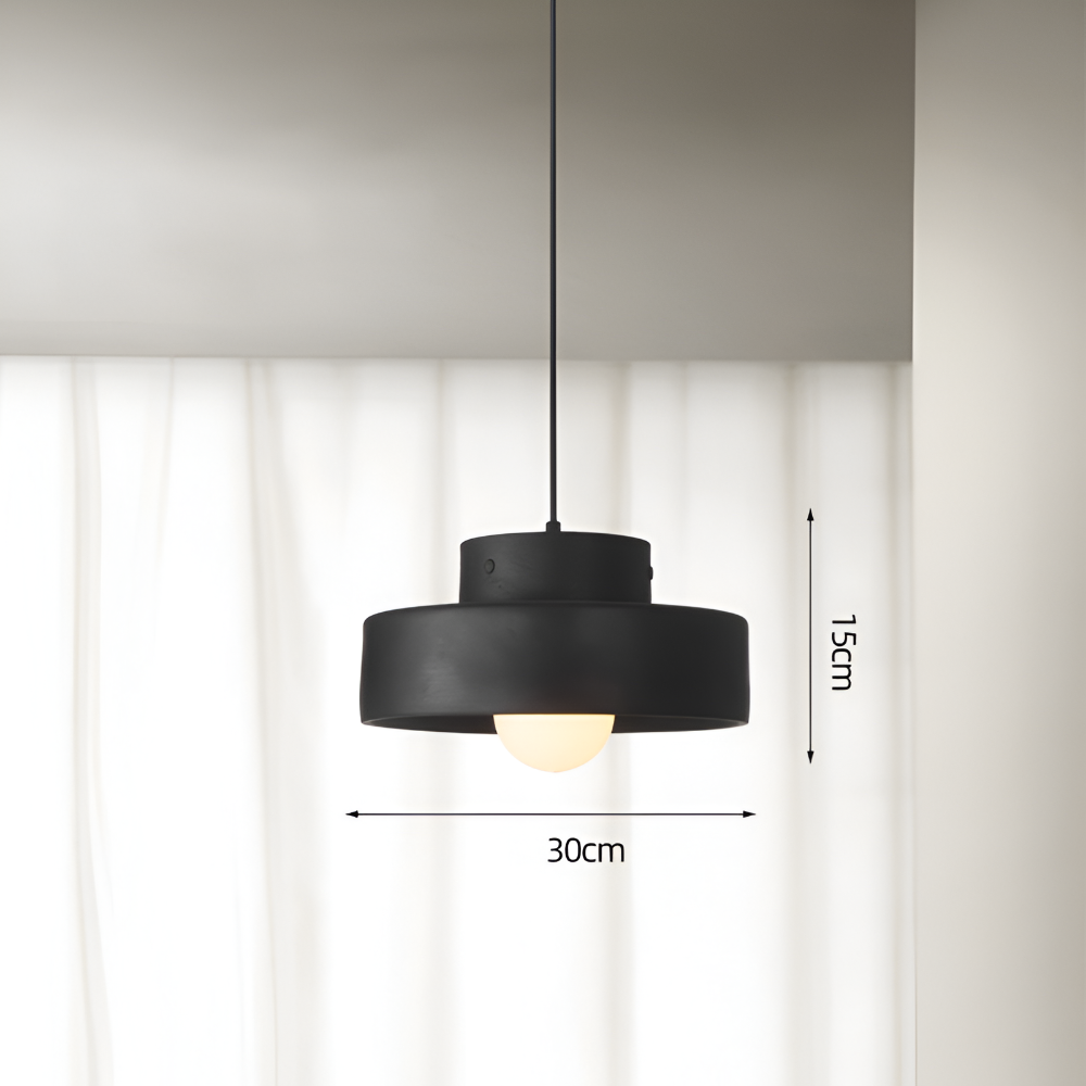 Wabi-sabi pendellampe i farvet macaron-design