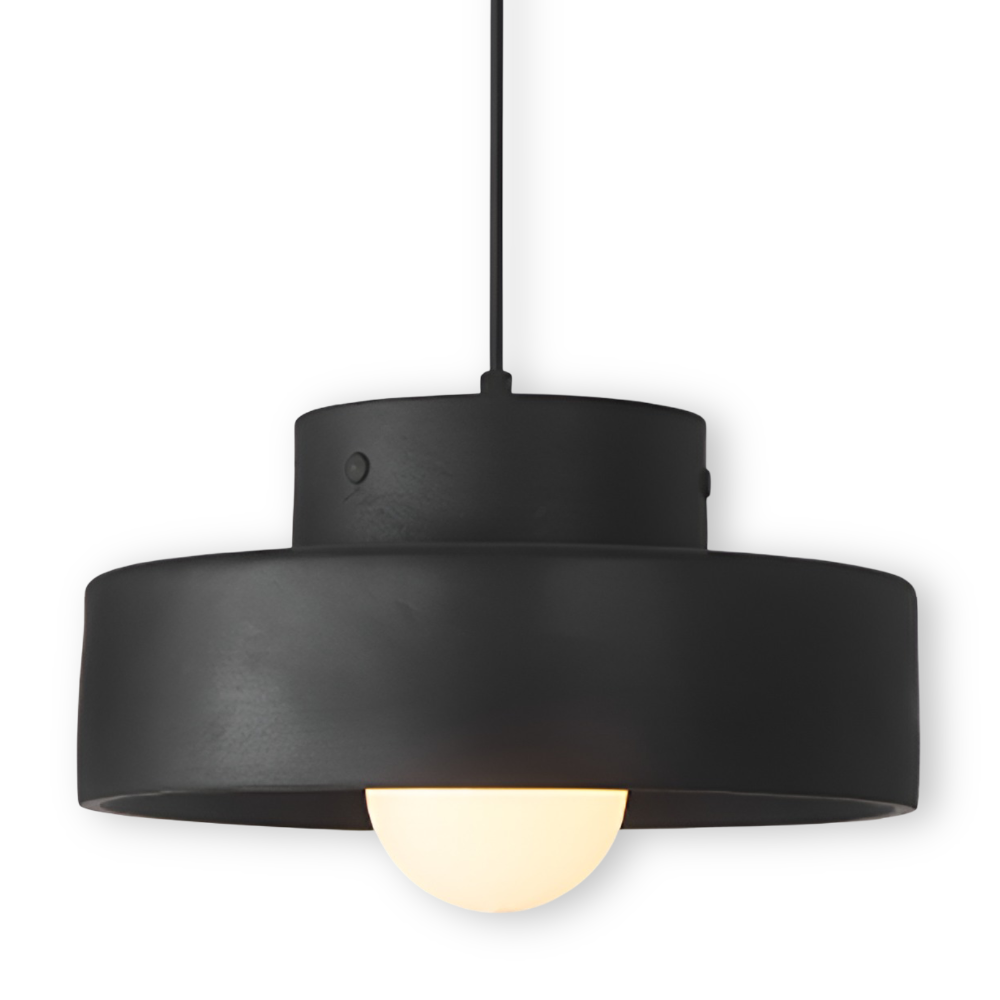 Wabi-sabi pendellampe i farvet macaron-design