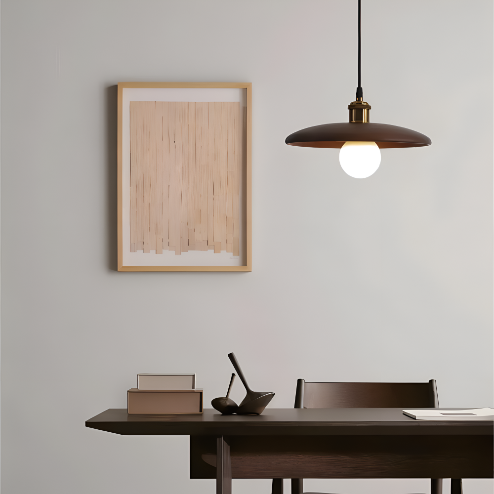 Hikaria Pendellampe – Træpendel i Japansk Minimalistisk Design