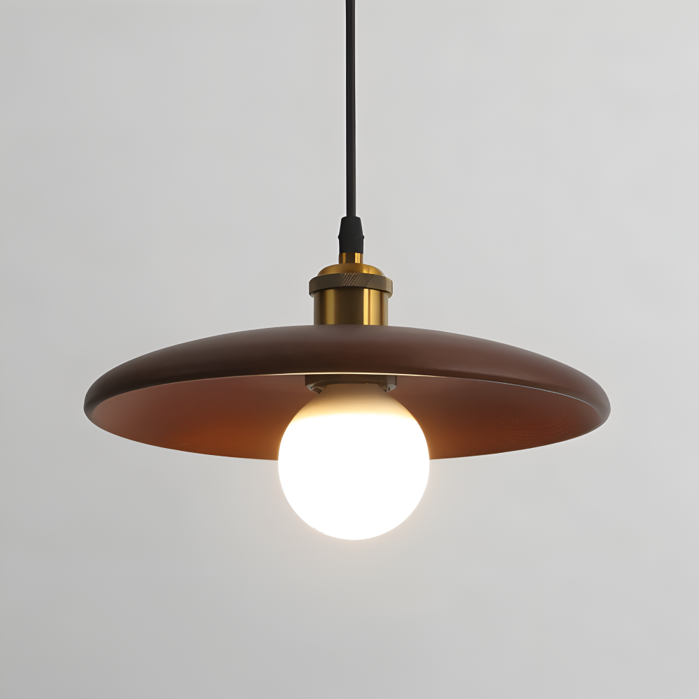 Hikaria Pendellampe – Træpendel i Japansk Minimalistisk Design