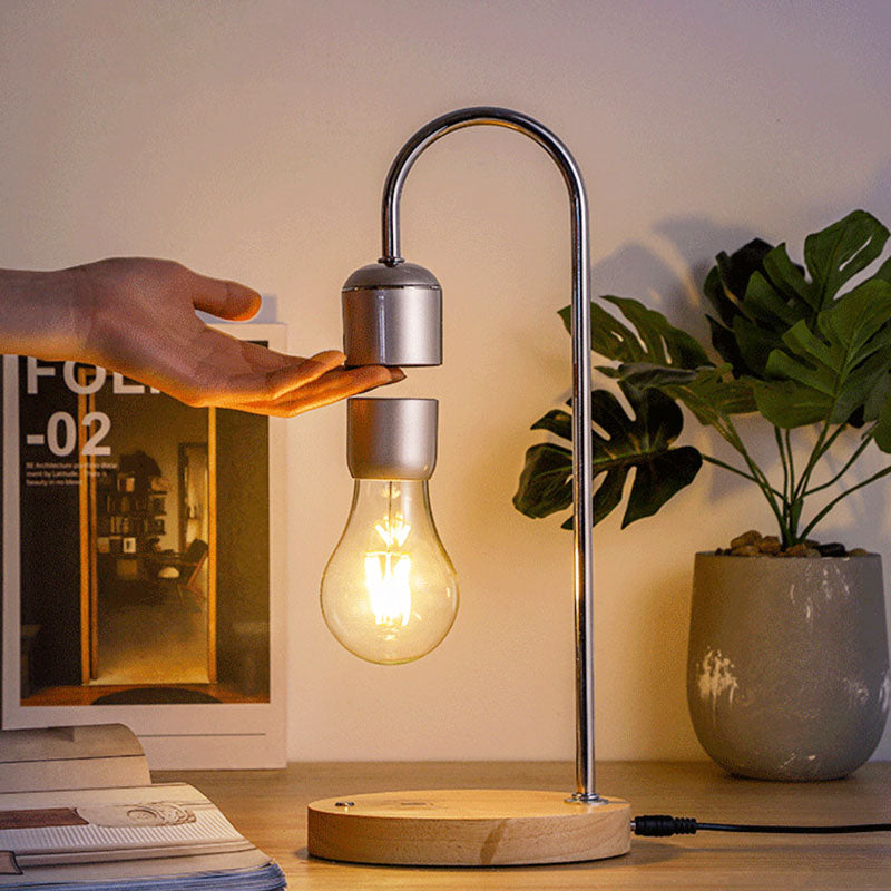 Svævende hængelampe med trådløs opladning – moderne LED design