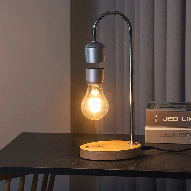 Svævende hængelampe med trådløs opladning – moderne LED design