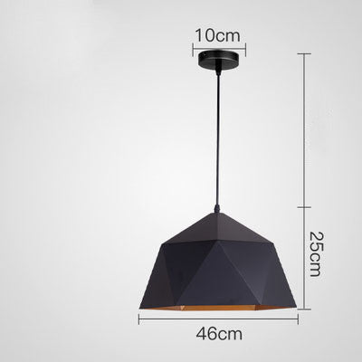 Prismara – Farverig Geometrisk Pendellampe i Moderne Design