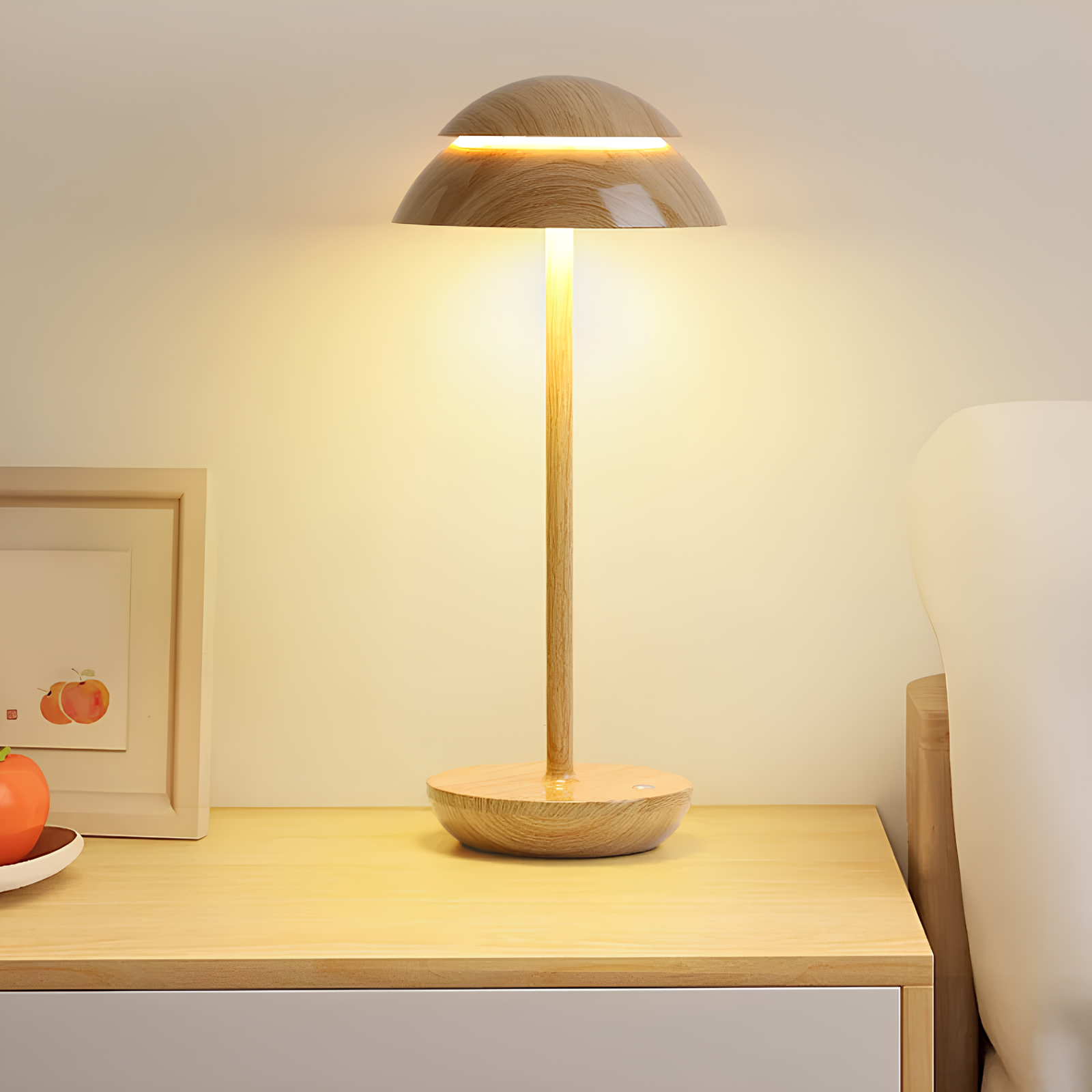 Cellaro – Eksklusiv Trådløs Bordlampe i Aluminium med Dæmper
