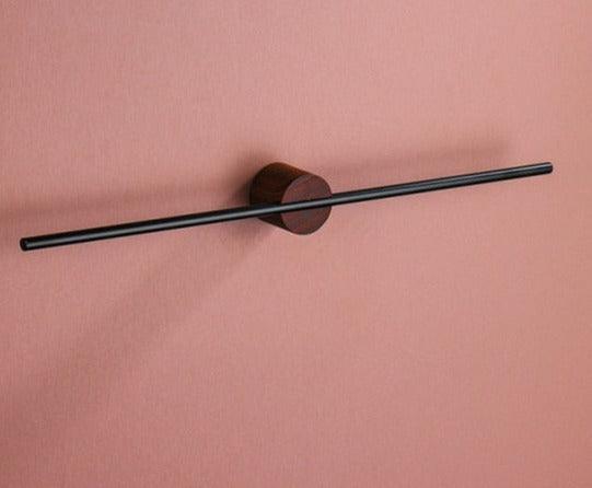 Håndklædeholder i metal – vægmonteret minimalistisk design til badeværelse